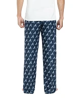 College Concepts Men's Atlanta Braves Navy All Over Print Pants