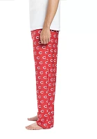 College Concepts Men's Cincinnati Reds Red All Over Print Pants