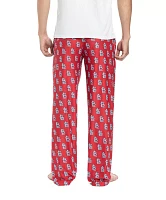 College Concepts Men's St. Louis Cardinals Red All Over Print Pants