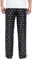 College Concepts Men's Purdue Boilermakers Black Gauge Knit Fleece Pants