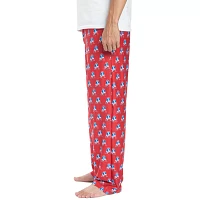 Concepts Sport Men's New England Patriots Gauge Red All-Over-Print Pants