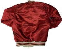 Tones of Melanin Alabama A&M Bulldogs Maroon Reversible Satin Jacket