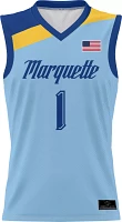 ProSphere Men's Marquette Golden Eagles #1 Blue Kam Jones Alternate Full Sublimated Basketball Jersey