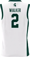 Prosphere Men's Michigan State Spartans #2 White Tyson Walker Full Sublimated Basketball Jersey