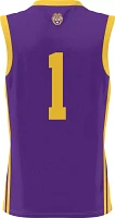 Prosphere Youth LSU Tigers #1 Purple Full Sublimated Basketball Jersey