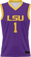 Prosphere Youth LSU Tigers #1 Purple Full Sublimated Basketball Jersey