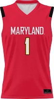 Prosphere Youth Maryland Terrapins #1 Red Full Sublimated Basketball Jersey