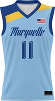 ProSphere Youth Marquette Golden Eagles #11 Blue Tyler Kolek Alternate Full Sublimated Basketball Jersey