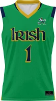 Prosphere Youth Notre Dame Fighting Irish #1 Green Full Sublimated Alternate Basketball Jersey