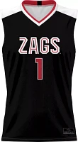 ProSphere Youth Gonzaga Bulldogs #1 Black Alternate Full Sublimated Basketball Jersey