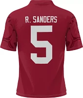 Prosphere Men's Arkansas Razorbacks #5 Cardinal Raheim Sanders Full-Sublimated Football Jersey