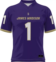 Prosphere Men's James Madison Dukes Purple Full-Sublimated Home Football Jersey