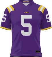 ProSphere Men's LSU Tigers #5 Jayden Daniels Purple Full Sublimated Football Jersey