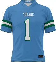 ProSphere Men's Tulane Green Wave #1 Blue Full Sublimated Football Jersey