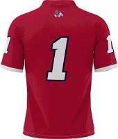 ProSphere Men's Fresno State Bulldogs #1 Cardinal Full Sublimated Football Jersey