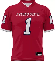 ProSphere Men's Fresno State Bulldogs #1 Cardinal Full Sublimated Football Jersey