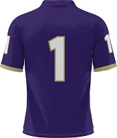 Prosphere Youth James Madison Dukes Purple Full-Sublimated Home Football Jersey