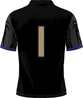 Prosphere Youth James Madison Dukes Black Full-Sublimated Alternate Football Jersey