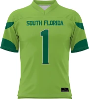 ProSphere Men's South Florida Bulls #1 Green Full Sublimated Football Jersey