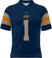 ProSphere Men's UTEP Miners #1 Navy Full Sublimated Football Jersey