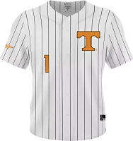 ProSphere Men's Tennessee Volunteers #1 White Pinstripe Baseball Jersey