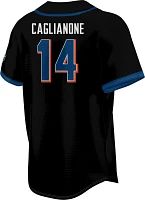 Prosphere Men's Florida Gators #14 Black Jac Caglianone Full Button Replica Baseball Jersey