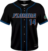 Prosphere Men's Florida Gators #14 Black Jac Caglianone Full Button Replica Baseball Jersey