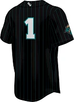 Prosphere Youth Coastal Carolina Chanticleers #1 Black Full Button Replica Baseball Jersey