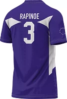 Prosphere Men's Portland Pirates #3 Purple Megan Rapinoe Replica Soccer Jersey