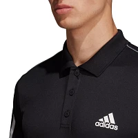 adidas Men's Club 3 Stripes Tennis Polo