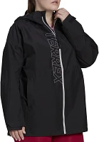 adidas Women's Plus Terrex Gore-Tex Paclite Rain Jacket