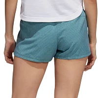 adidas Women's Pacer Belted Woven Printed Shorts