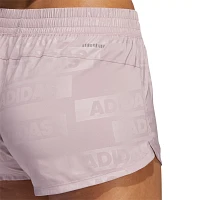 adidas Women's Pacer Woven Deboss Shorts