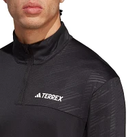 adidas Men's Terrex Multi Half-Zip Long-Sleeve T-Shirt