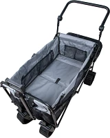 WonderFold S3 Push and Pull Outdoor Folding Wagon with Canopy