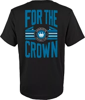MLS Youth Charlotte FC Slogan Black T-Shirt