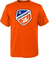 MLS Youth FC Cincinnati Slogan Orange T-Shirt