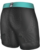 Shock Doctor Women's Loose Hockey Shorts with Pelvic Protector