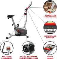 Sunny Health & Fitness Performance Upright Bike