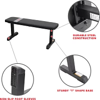 Sunny Health & Fitness Flat Weight Bench