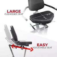 Sunny Health & Fitness Smart Recumbent Bike