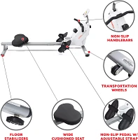 Sunny Health & Fitness Smart Compact Magnetic Rower