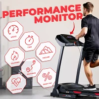 Sunny Health and Fitness Premium Smart Treadmill