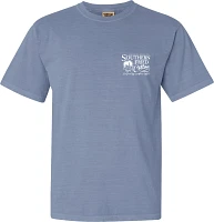 Southern Fried Cotton Mens Climb the Mountain Short Sleeve T Shirt