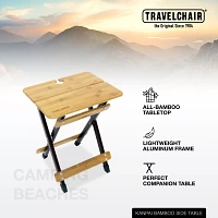 TravelChair Side Kanpai Bamboo Table