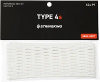 StringKing Type 4S Semi-Soft Lacrosse Mesh