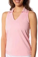 Golftini Women's Sleeveless Lisa Sport Golf Polo