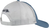 Salt Life Men's Aqua Badge Trucker Hat