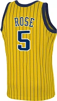 Mitchell & Ness Men's 1999 Indiana Pacers Derrick Rose #5 Yellow Hardwood Classics Swingman Jersey