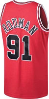 Mitchell & Ness Men's Chicago Bulls Dennis Rodman #91 Swingman Jersey